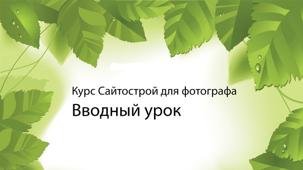Учитесь делать сайты