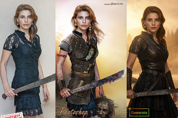 Цифровые искусства нейросети и Photoshop
