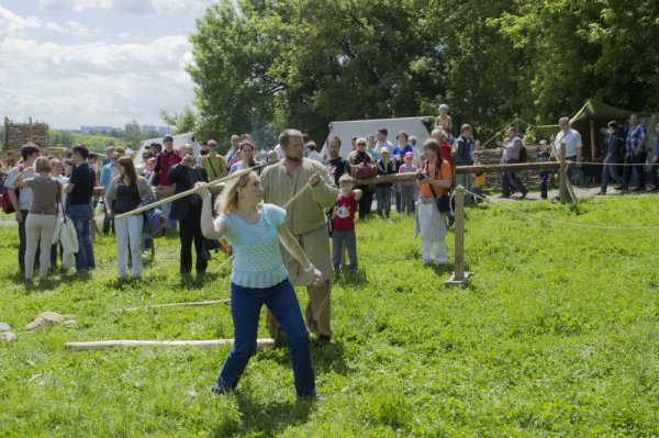 Обучение метанию копий Обучение метанию копий