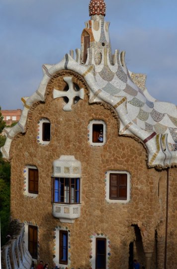 Барселона, Парк Гуэль-пряничные домики! - №6 Барселона, Парк Гуэль-пряничные домики! - №6