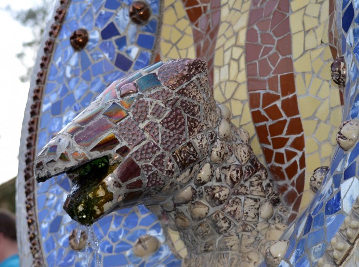 Барселона, Парк Гуэль-пряничные домики! - №22 Барселона, Парк Гуэль-пряничные домики! - №22