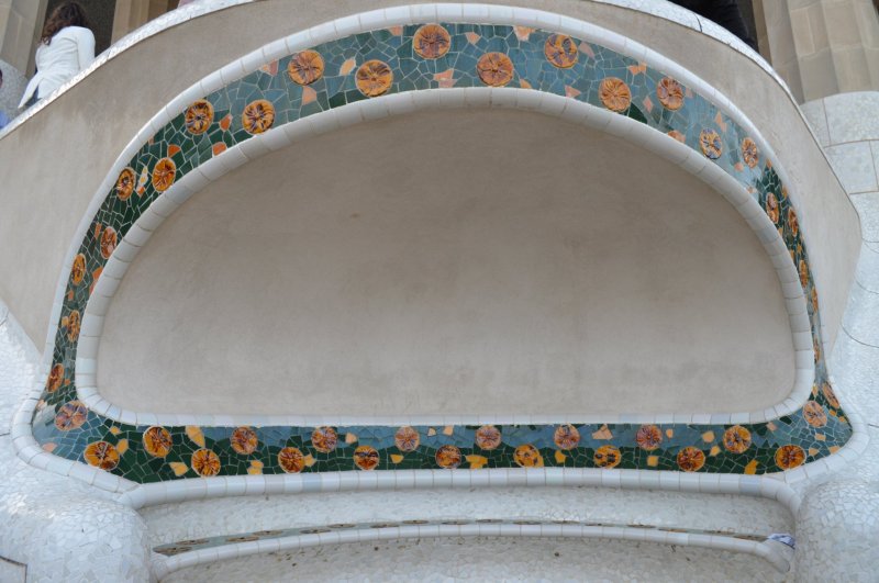 Барселона, Парк Гуэль-пряничные домики! - №26 Барселона, Парк Гуэль-пряничные домики! - №26