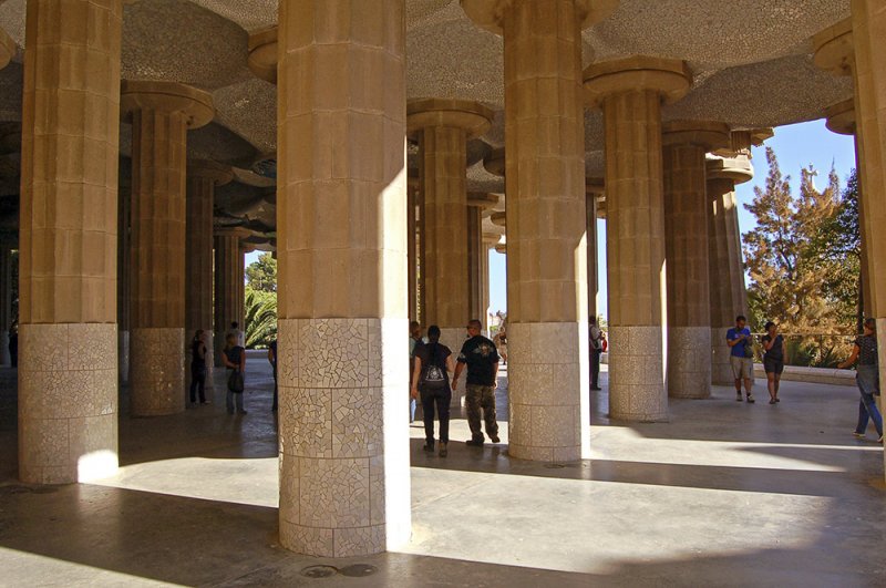 Барселона, Парк Гуэль-пряничные домики! - №34 Барселона, Парк Гуэль-пряничные домики! - №34