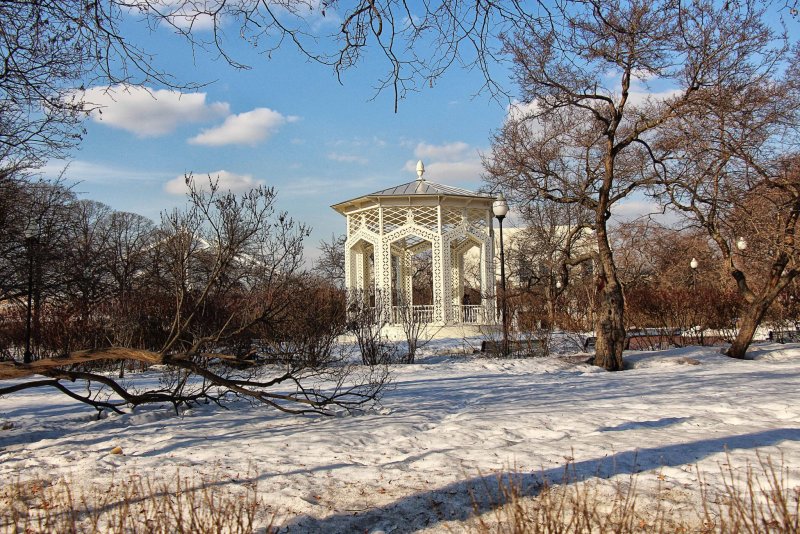 В парке Горького