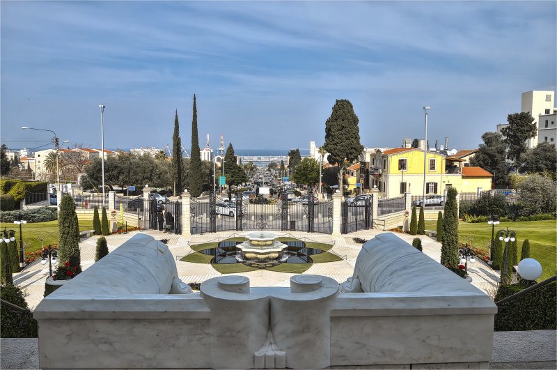 Израиль Хайфа 2014г Всемирный Центр Бахаи  Камера: NIKON D5100