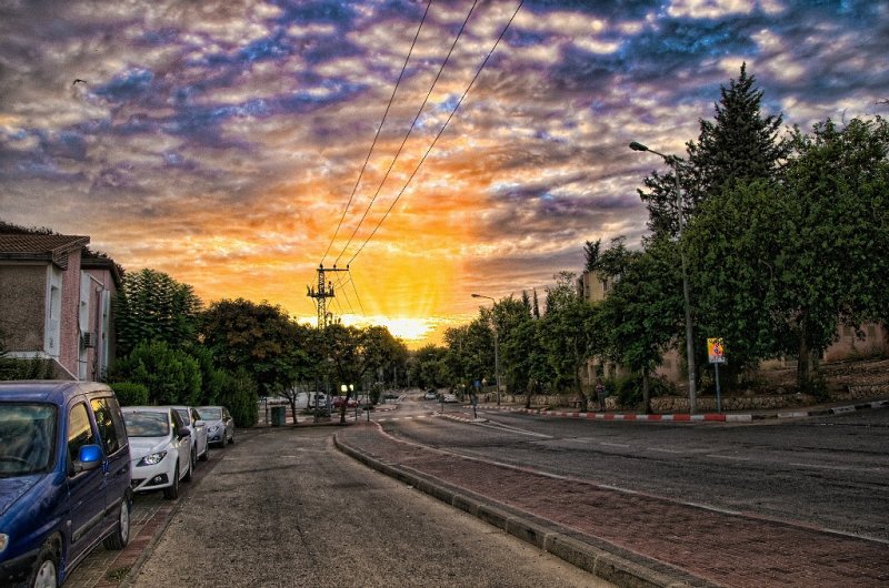 Израиль,Мигдаль аЭмек утреняя прогулка