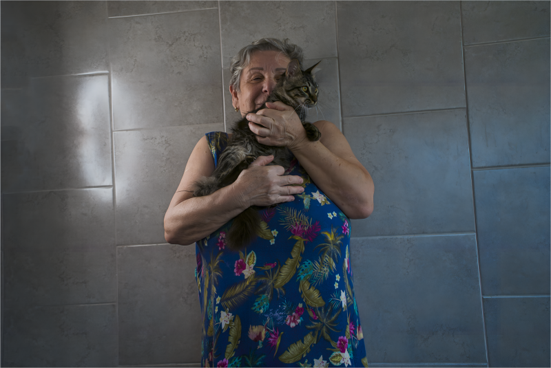 Дама с кошечкой