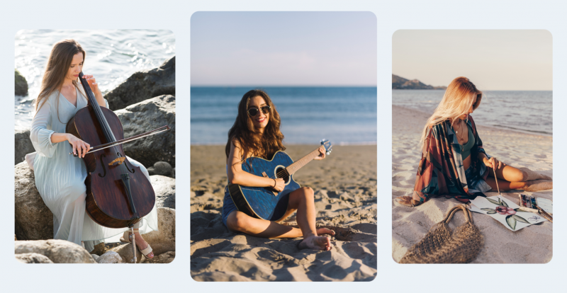 Красивые позы и идеи для фото на море - №13 Красивые позы и идеи для фото на море - №13