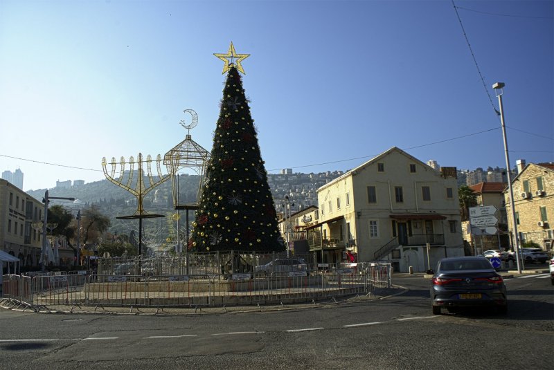 Израиль Хайфа предновогодняя  2025г